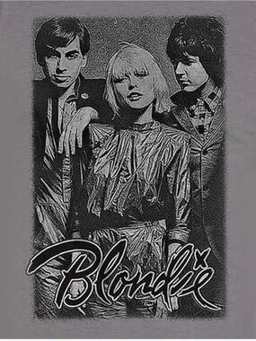 BLONDIE LICENSED UNISEX GRAPHIC TEE LARGE